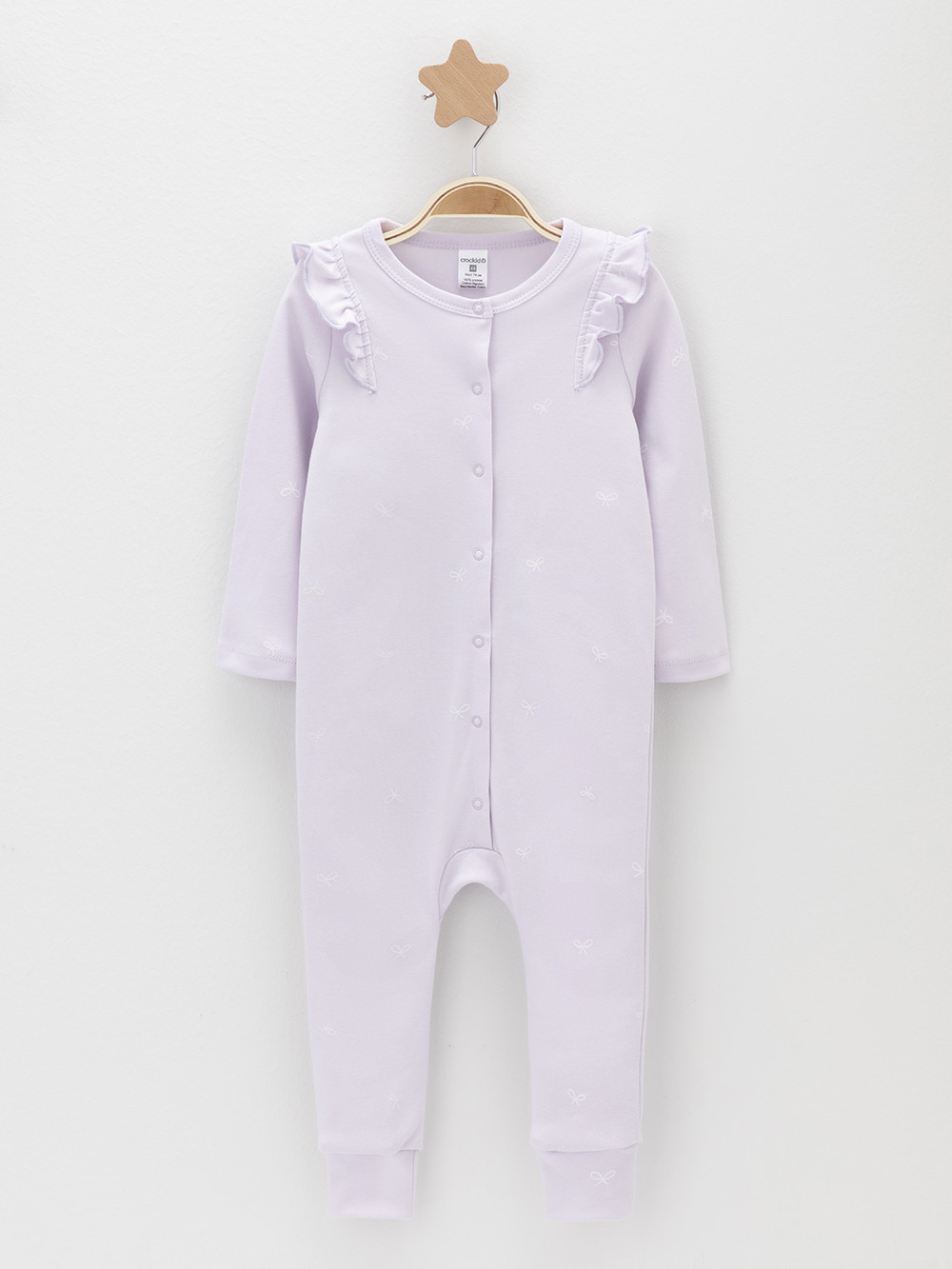 Комбинезон для новорожденных, артикул: К 6534-2уп, цвет: фиолетовый, фото 6