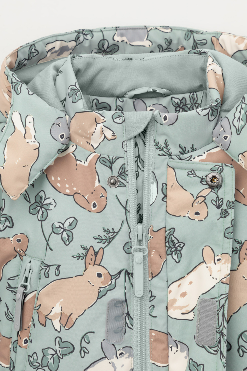 Комбинезоны утепленные для девочки, артикул: ВК 60085/н/23 УЗГ, цвет: зеленый, фото 6