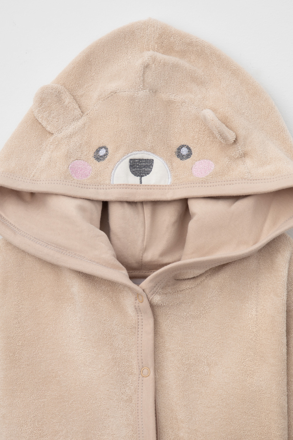 Халат для девочки, артикул: К 5765, цвет: бежевый, фото 6