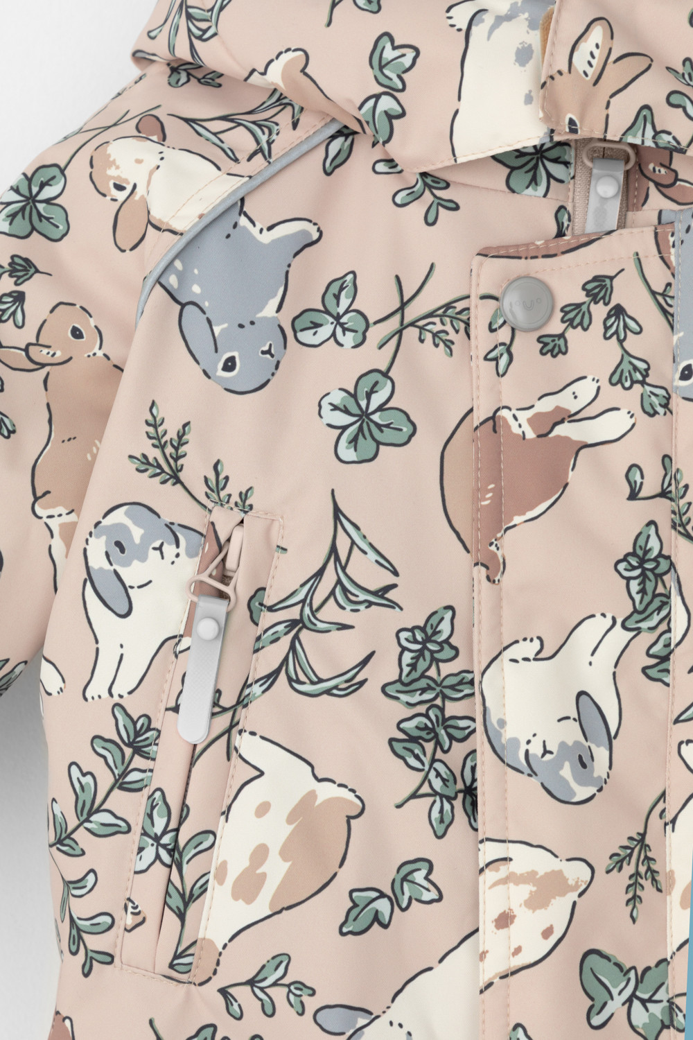 Комбинезоны утепленные для девочки, артикул: ВК 60085/н/24 УЗГ, цвет: бежевый, фото 6