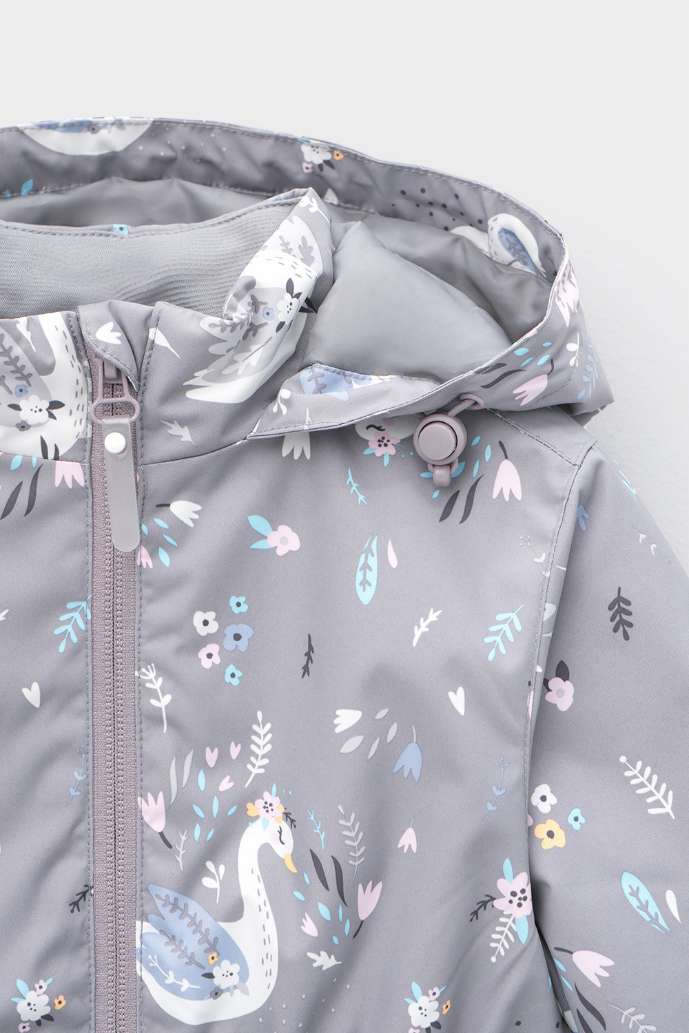 Куртка для девочки, артикул: ВК 32142/н/4 ГР, цвет: серый, фото 6