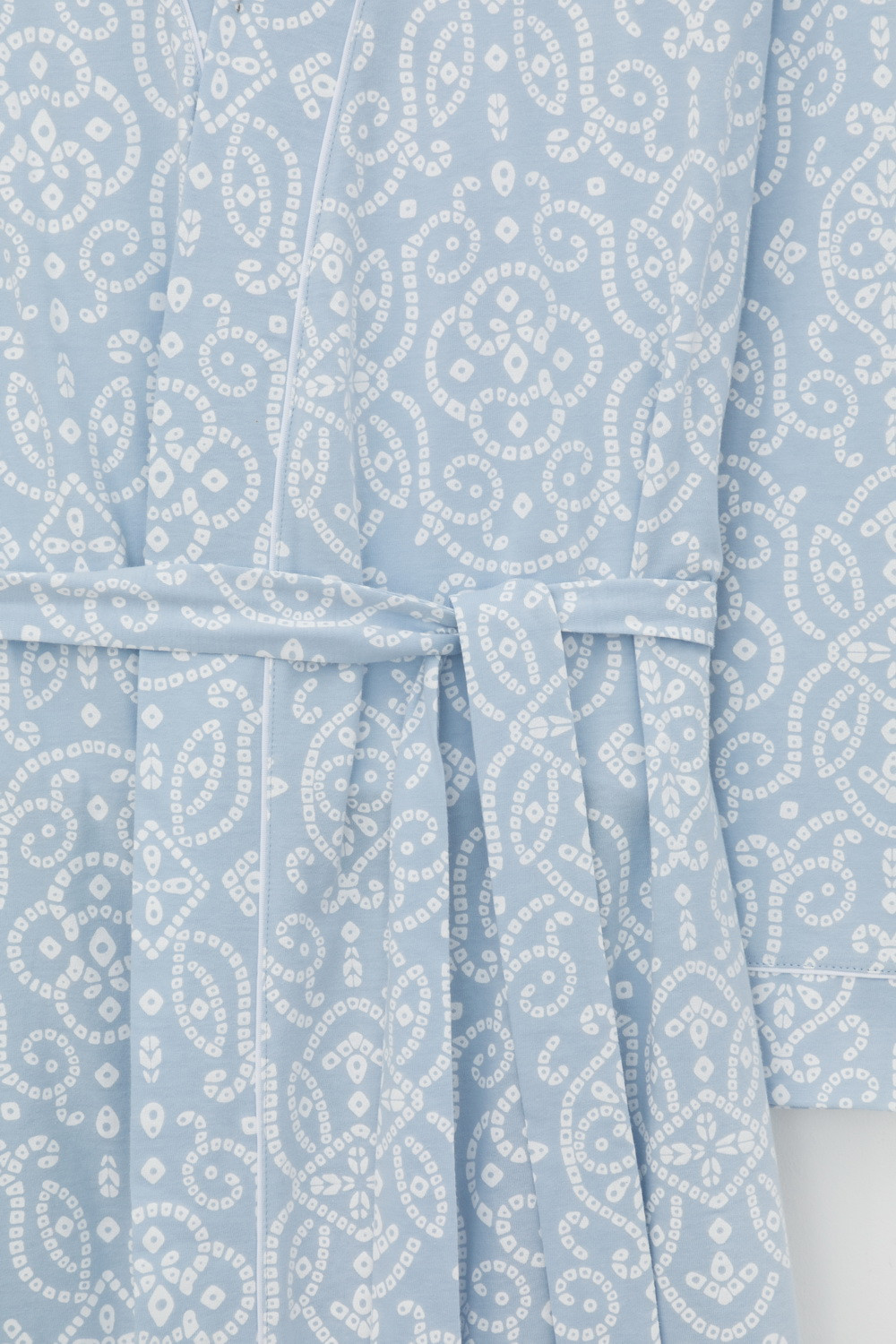 Халаты женские для мам, артикул: Е 50005, цвет: голубой, фото 7