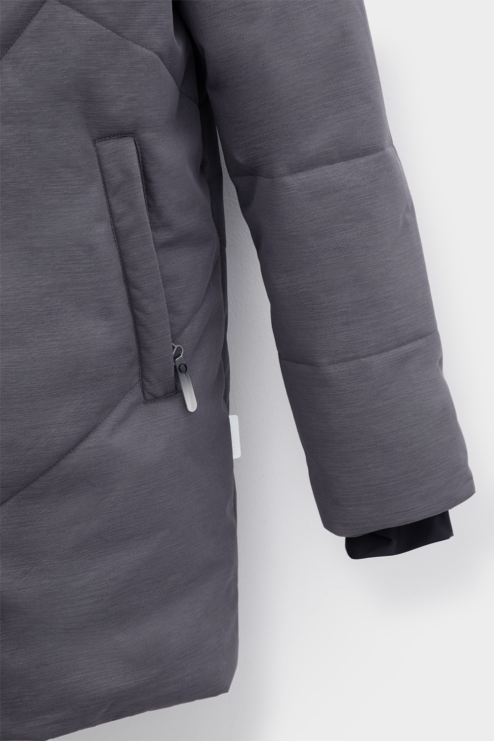 Пальто, плащи для мальчика, артикул: ВК 36098/2 ГР, цвет: темно-серый, фото 7