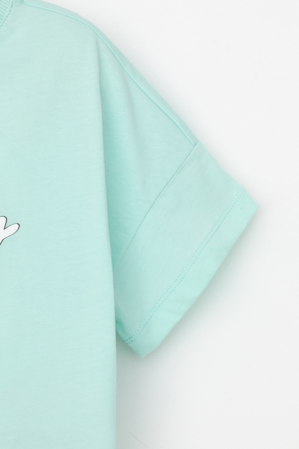 Футболка для девочки, артикул: КР 302696, цвет: зеленый, фото 7