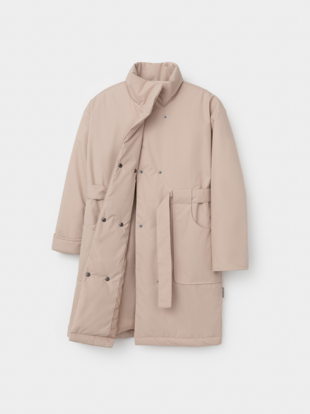 Пальто для девочки, артикул: ВК 32192/3 ГР, цвет: бежевый, фото 7