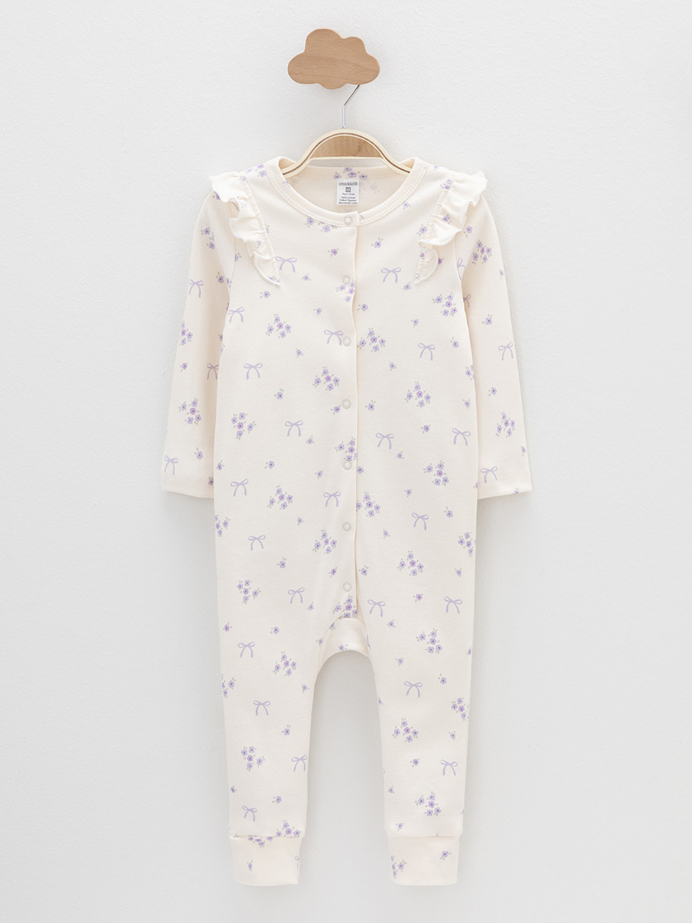 Комбинезон для новорожденных, артикул: К 6534-2уп, цвет: фиолетовый, фото 7