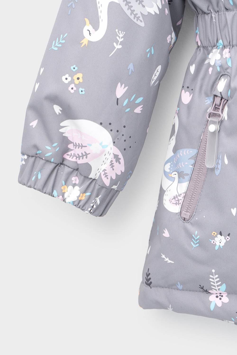 Куртка для девочки, артикул: ВК 32142/н/4 ГР, цвет: серый, фото 7