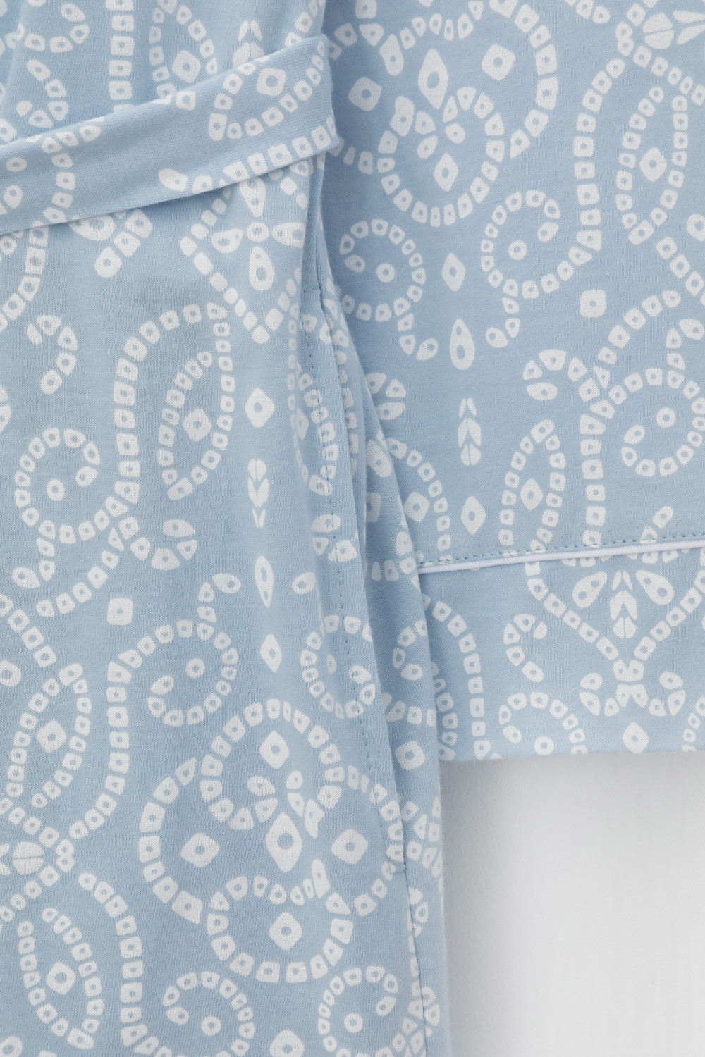 Халаты женские для мам, артикул: Е 50005, цвет: голубой, фото 8