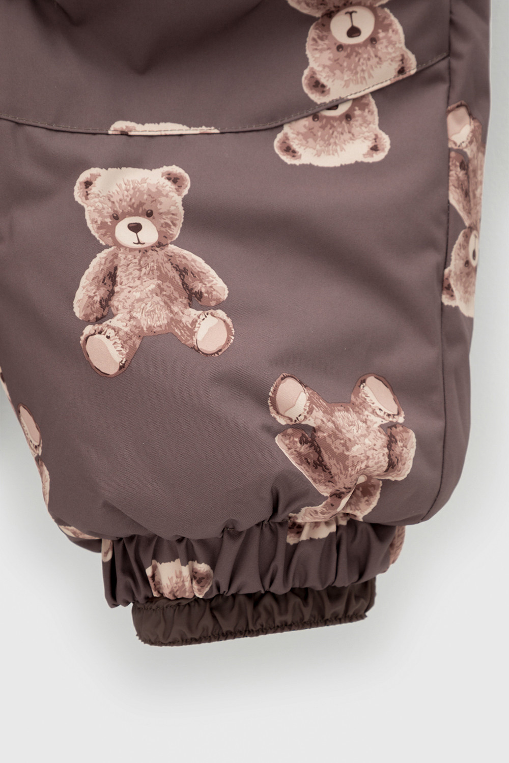 Комбинезоны утепленные для девочки, артикул: ВК 60052/н/3 УЗГ, цвет: кофейный, фото 8