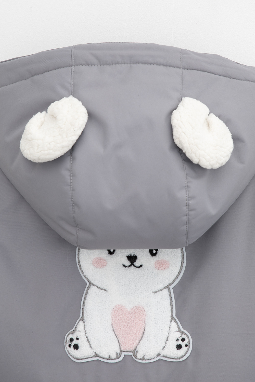 Куртка для девочки, артикул: ВК 38085/н/1 ГР, цвет: серый, фото 8