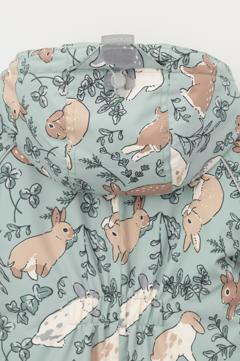 Комбинезоны утепленные для девочки, артикул: ВК 60085/н/23 УЗГ, цвет: зеленый, фото 9