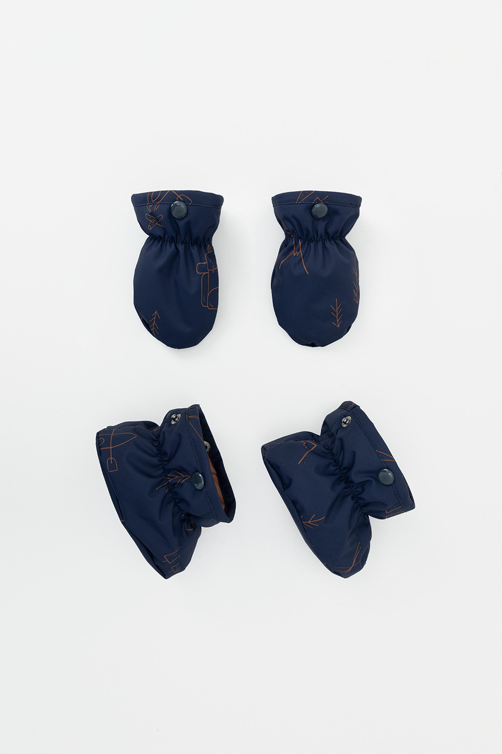 Комбинезоны утепленные для мальчика, артикул: ВК 60032/н/38 Ал, цвет: темно-синий, фото 10