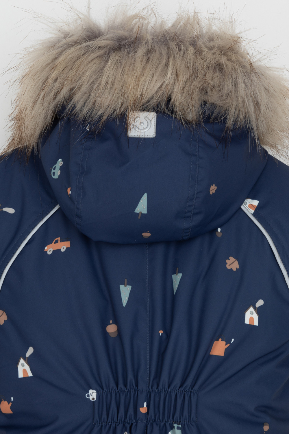 Комбинезоны утепленные для мальчика, артикул: ВК 60116/н/9 ГР, цвет: темно-синий, фото 10