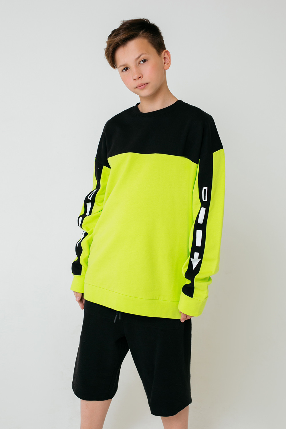 Шорты подростковые для мальчика, артикул: КБ 400111, цвет: черный3