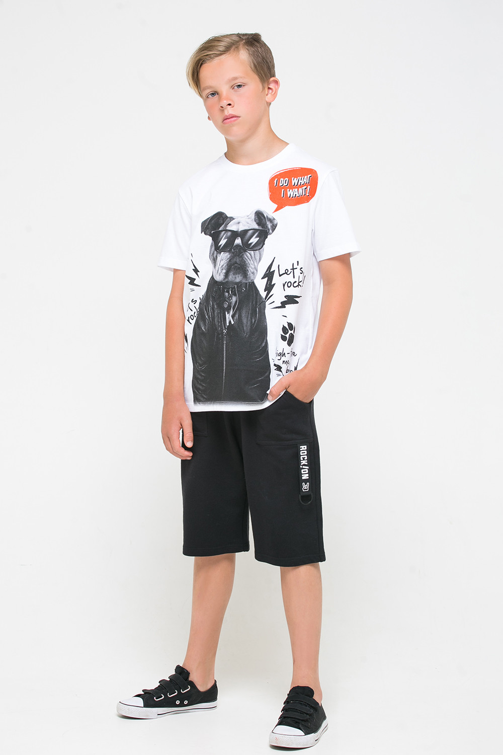 Шорты подростковые для мальчика, артикул: КБ 4933, цвет: черный3