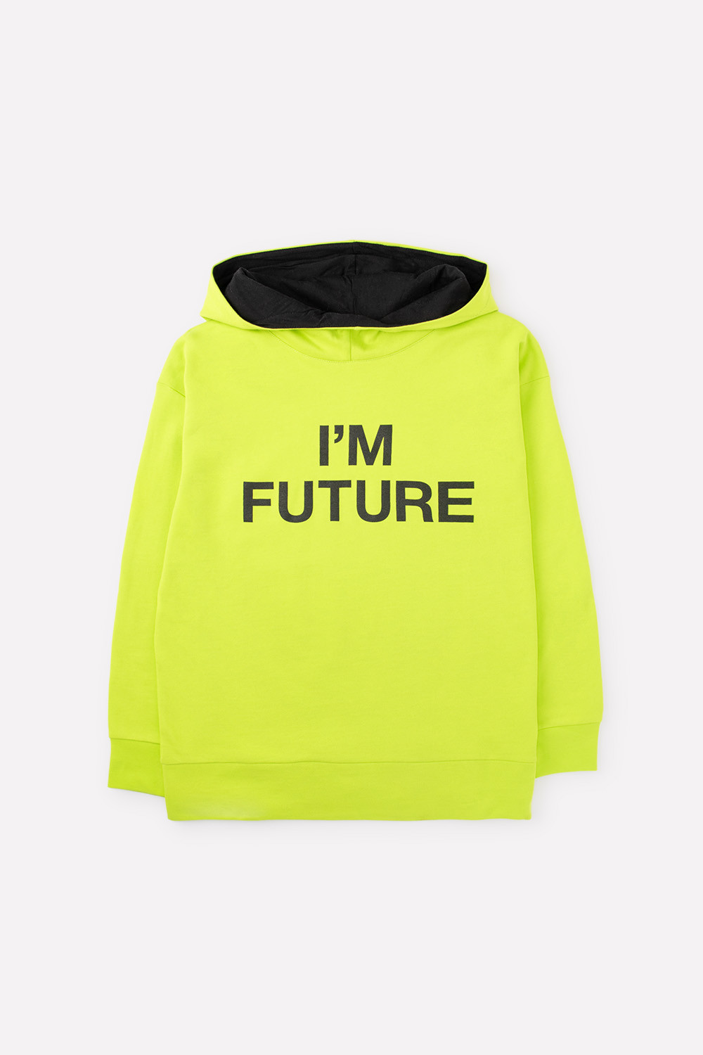 Толстовки подростковые для мальчика, артикул: КБ 301545, цвет: ярко-зеленый, фото 2