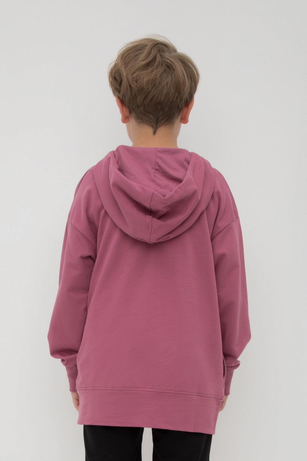 Толстовки подростковые для мальчика, артикул: КБ 302083, цвет: бордовый, фото 5