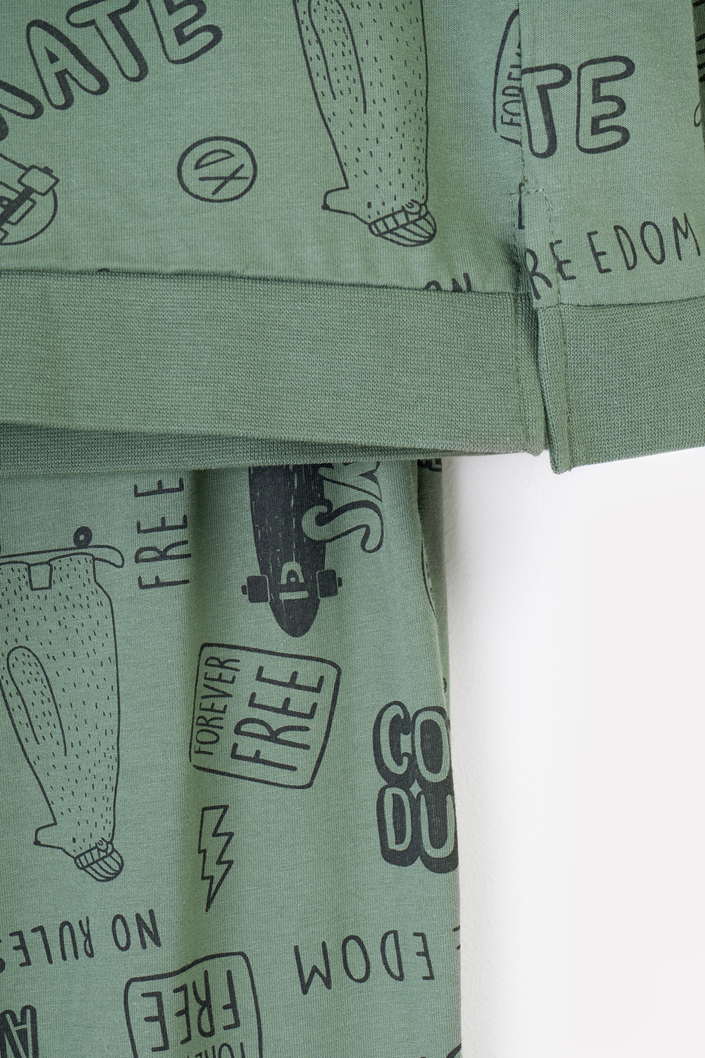 Пижамы для мальчика, артикул: КБ 2798, цвет: зеленый, фото 5