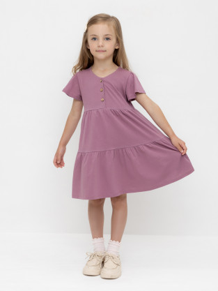 Платье для девочки, артикул: КР 5927-1, цвет: бордовый