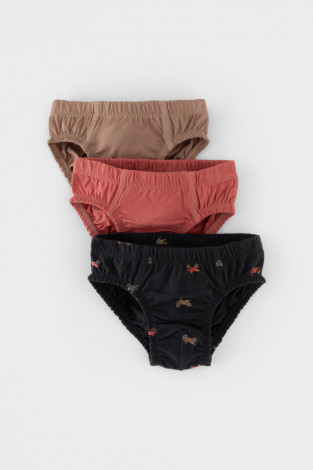 Трусы для мальчика, артикул: К 1966-3уп, цвет: серый