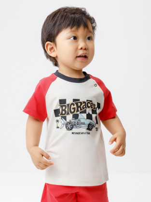 Футболка для мальчика, артикул: КР 303022, цвет: сахар