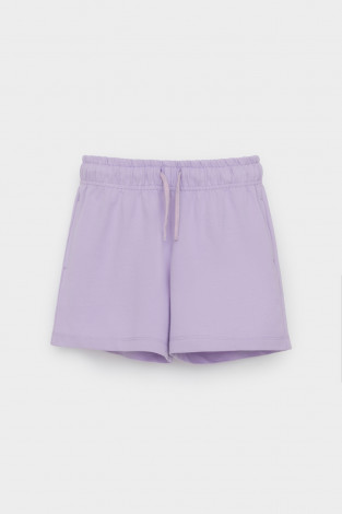 Шорты для девочки, артикул: КР 400548-1, цвет: фиолетовый