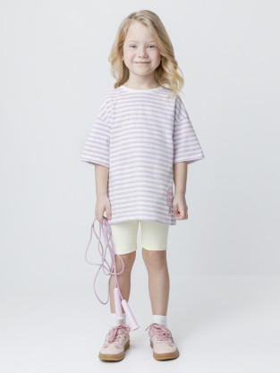 Футболка для девочки, артикул: КР 302940, цвет: фиолетовый