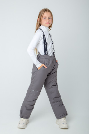 Брюки утепленные, артикул: ВК 40006/22/2 ГР, цвет: темно-серый