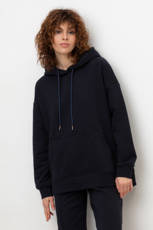 Толстовки женские для мам, артикул: ЕВТ 3119/24, цвет: синий