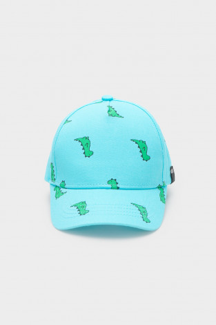 Кепка для мальчика, артикул: ТК 80078, цвет: зеленый