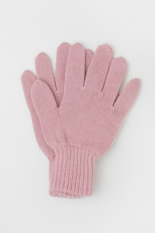 Перчатки для девочки, артикул: К 125, цвет: розовый