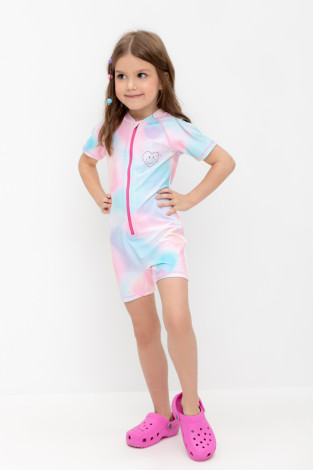 Купальник для девочки, артикул: ТК 16007/10н ФВ, цвет: мульти