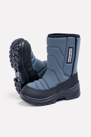 Сапоги, сноубутсы, артикул: 1-003-D13, цвет: темно-серый
