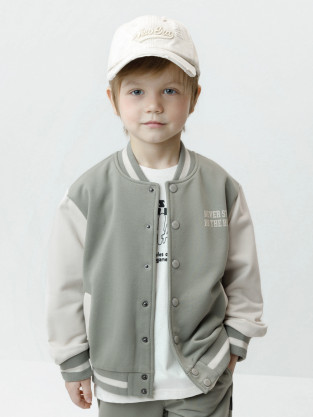 Жакет для мальчика, артикул: КР 302841, цвет: хаки