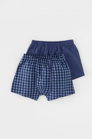 Трусы для мальчика, артикул: К 1930-2уп, цвет: синий