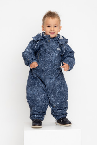 Комбинезоны утепленные для мальчика, артикул: ВК 60032/н/41 Ал, цвет: серый