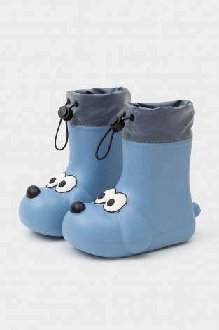 Сапоги, сноубутсы для мальчика, артикул: КО 40001, цвет: голубой