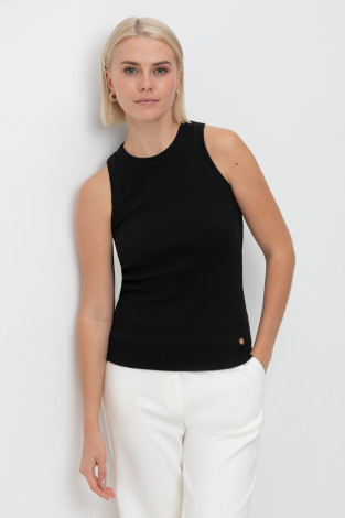 Майки женские для мам, артикул: ЕВТ 3296, цвет: черный3