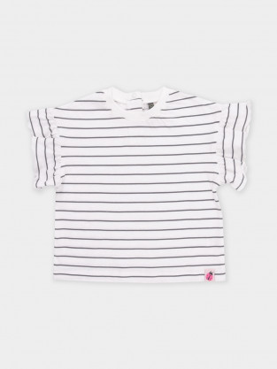 Футболка для девочки, артикул: КР 302963, цвет: серый