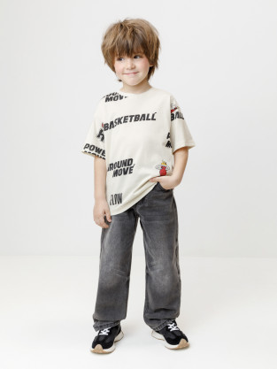 Футболка для мальчика, артикул: КР 302979, цвет: сахар