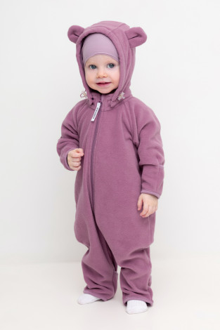 Комбинезон для девочки, артикул: ФЛ 60007/4 ГР, цвет: фиолетовый