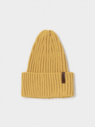 Шапка для мальчика, артикул: КВ 20453, цвет: желтый