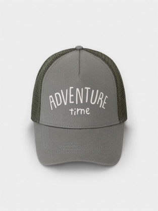 Кепка для мальчика, артикул: ТК 80109, цвет: зеленый