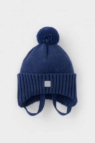 Шапка для мальчика, артикул: КВ 20401/ш, цвет: синий