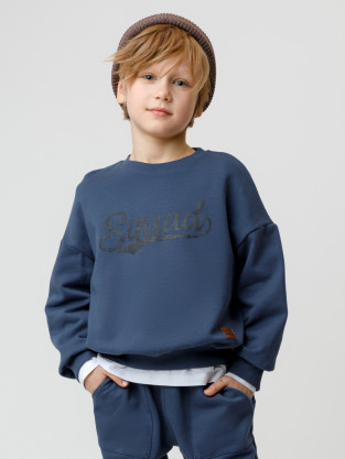 Свитшоты для мальчика, артикул: КР 302796, цвет: синий