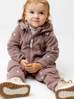 Комбинезон для девочки, артикул: ФЛ 60009/н/1 ГР, цвет: розовый