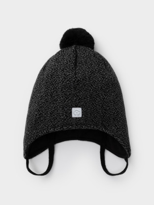 Шапка для мальчика, артикул: КВ 20394/ш, цвет: черный