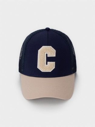 Кепка для мальчика, артикул: ТК 80110, цвет: синий