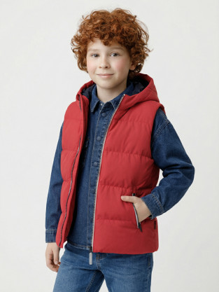 Жилеты для мальчика, артикул: ВК 35022/7 ГР (98-128), цвет: красный