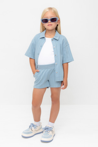 Шорты для девочки, артикул: КР 400807, цвет: синий